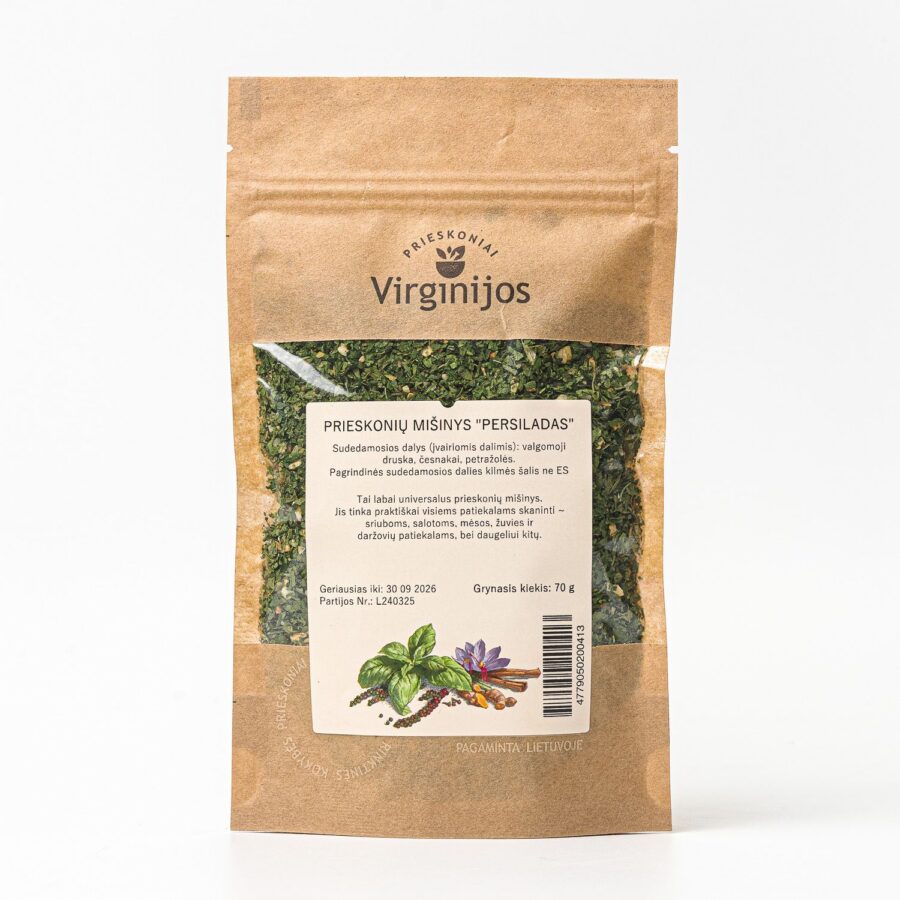 Prieskonių mišinys „Persiladas“ 70g – produkto vaizdas