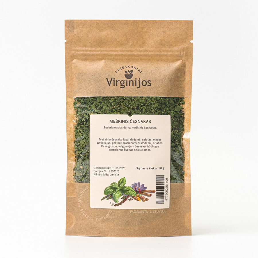 Meškinis česnakas 20g – produkto vaizdas